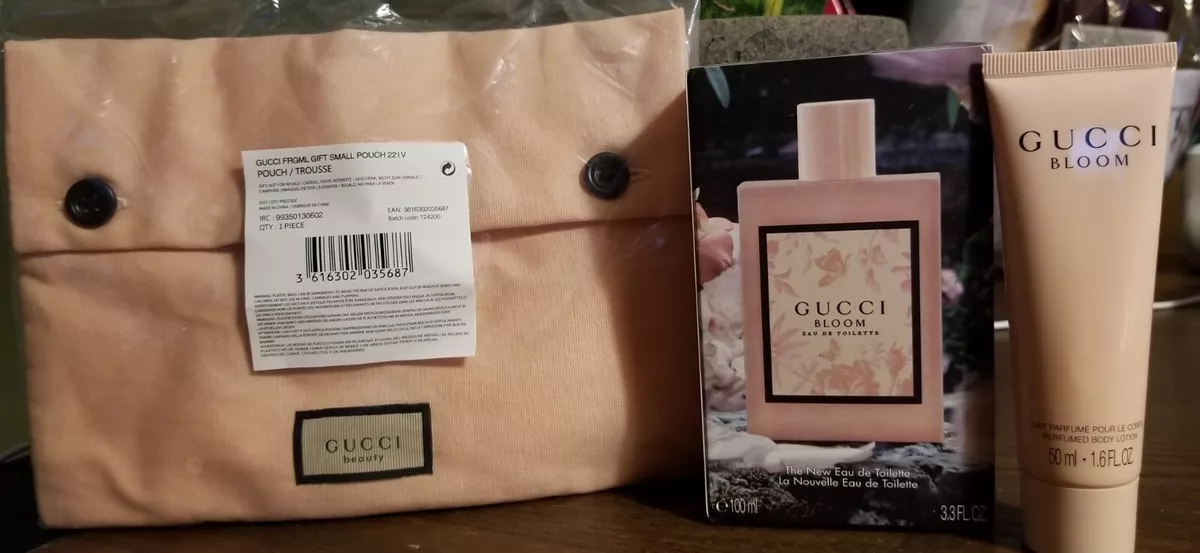 GUCCI Bloom Perfumed Body Lotion Purse TRAVEL 1.6 FLoz 50 ml New