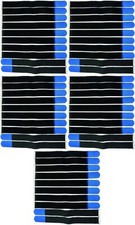 50 Hook and Loop Cable Ties 500 x 50 mm Blue Cable Hook and Loop Cable Hook and Loop with Eyelet