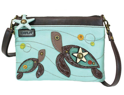 Chala Mini Crossbody Ocean Creatures Turtles Sailing Theme Variety NWT