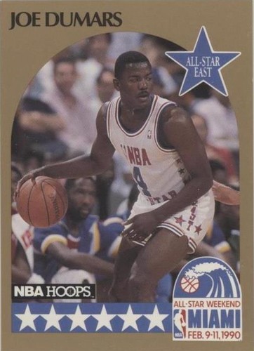 1990-91 Hoops Joe Dumars #3 - Detroit Pistons | eBay