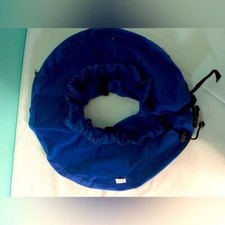 XL blue pet recovery inflatable collar