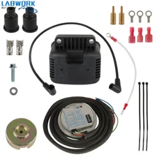 For EVO Big Twin XL Sportster Single Fire Programmable Ignition Coil Kit 53-660