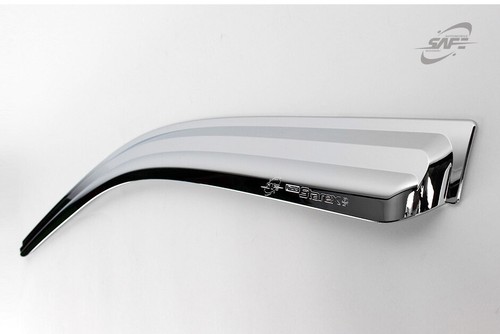 SAFE Chrome Weather shields 2pcs for 2019 Hyundai iLoad iMax - Picture 7 of 8