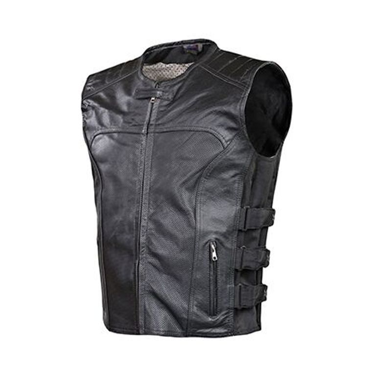 Harley Davidson Smanicato Pelle Moto Gilet Pelle Moto Gilet