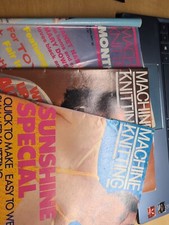 3 Strickmaschinen Monatszeitschriften - u.a. ...