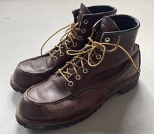 Red Wing 8146 Roughneck 6-Inch Leather Boots Heritage Made in USA Mens 10 D