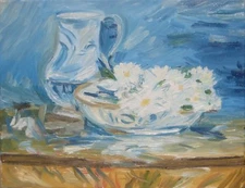 After Morisot's Still Life Oil Painting Hand Painted Christmas Gift Xmas 