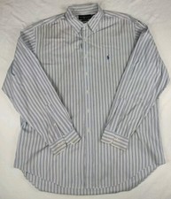 Polo Ralph Lauren Men's Long Sleeve Button Down Striped Shirt XL
