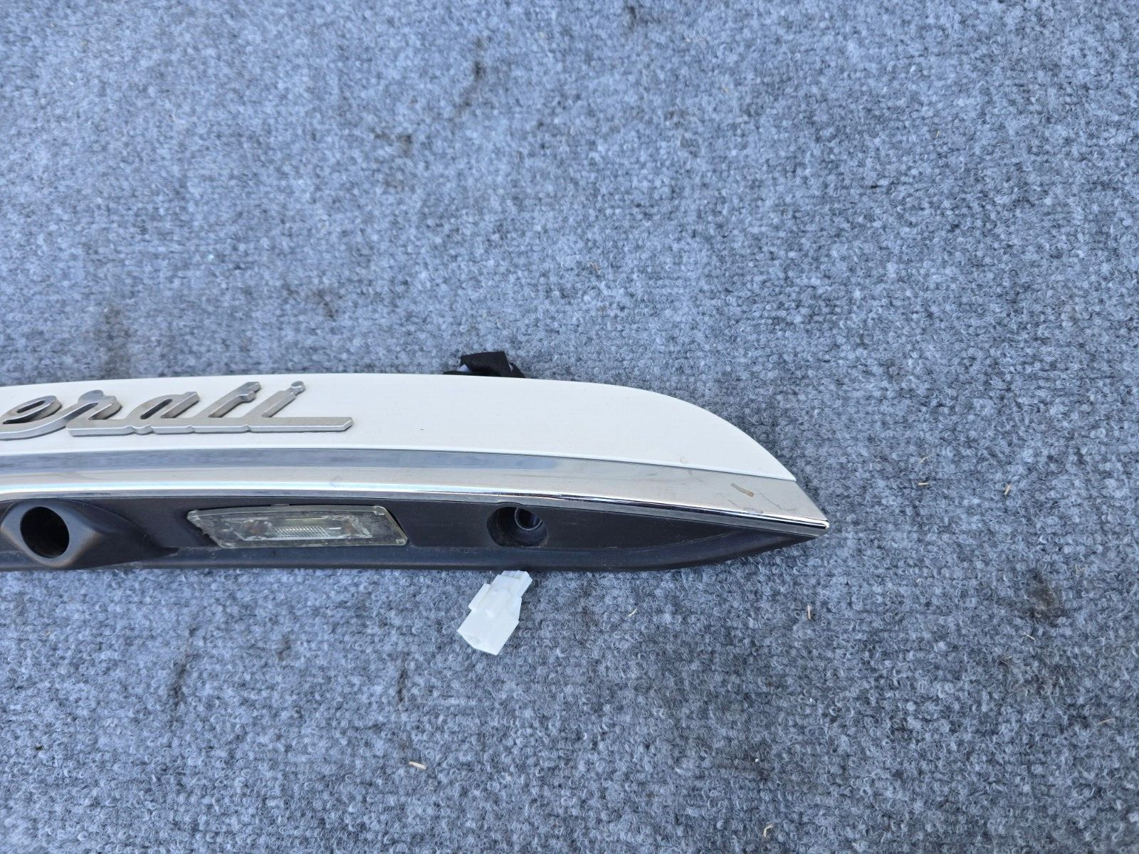 REAR TRUNK LID PARKING CAMERA MOLDING TRIM PANEL 74K 14-19 MASERATI GHIBLI S Q4