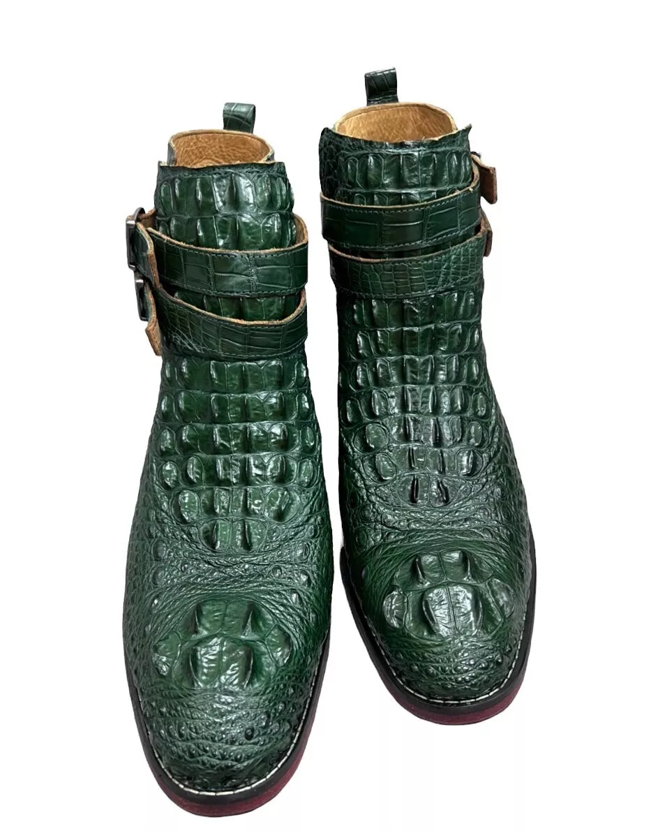Genuine crocodile boots hotsell