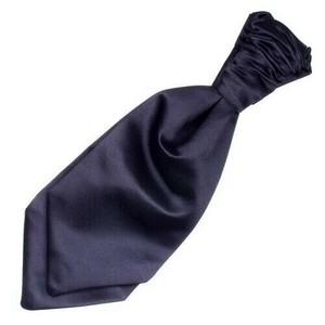 corbatas azul marino