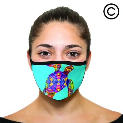 COLORFUL SEA TURTLE Cover your face - face mask