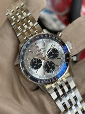 Breitling Navitimer B01 Chrono 43mm LIGHT BLUE New AB0138241C1A1 2024
