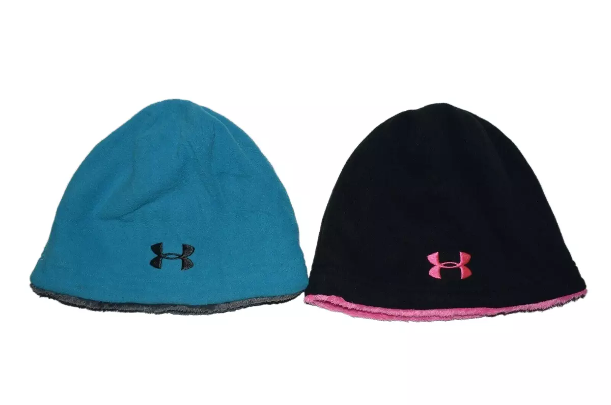 Under Armour Youth Girls 8 Supper Furry Fleece Beanie Sherpa lined Hat Cap OSFM