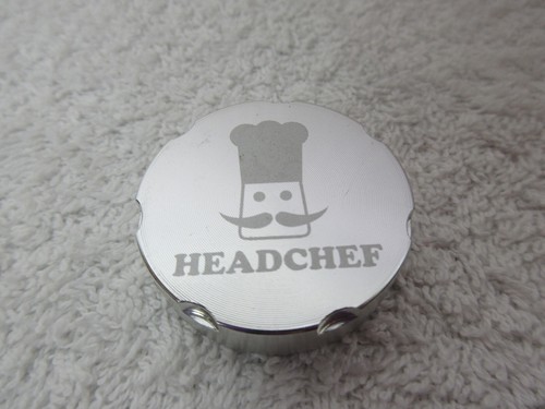 Headchef 4 Part Compact Herb Grinder - Silver Colour - Afbeelding 8 van 17