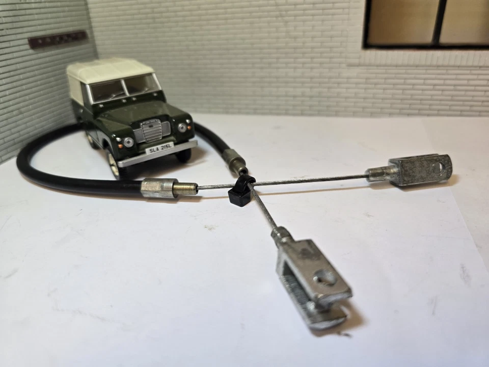 Land Rover Series 2 2a 3 2.25 Diesel Accelerator Throttle Cable 598852 - Image 4 of 4