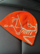 Arc'teryx Bird Head Toque Beanie Orange – Merino Wool Unisex Winter Ski Hat NWT