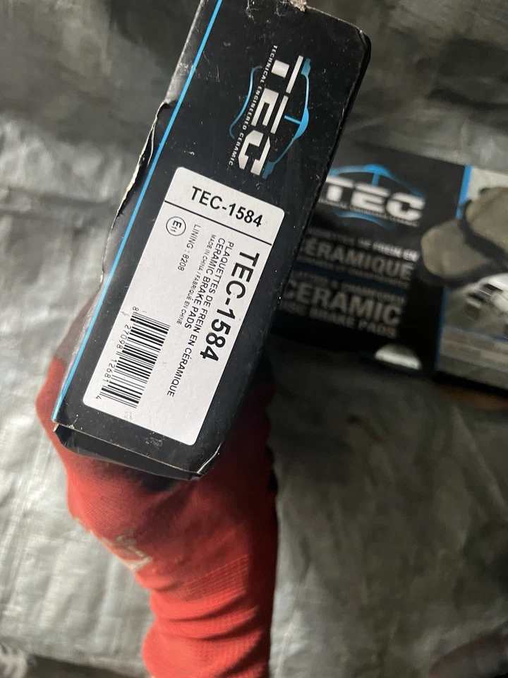 12 piezas rotores de freno de disco y pastillas de freno para Acura TLX 2015 2016-2020 delanteros y traseros Foto 4 de 4