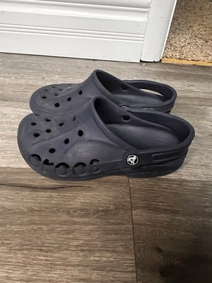 Navy BAYA CLOG crocs size J5