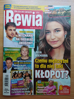 JULIA WIENIAWA,Sarah Jessica Parker,Can Yaman,Meg Ryan,Vivien Leigh,Łapicki