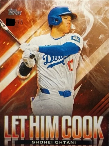 Shohei Ohtani [Gold] #LHC-1 2024 Topps Update Let Him Cook card