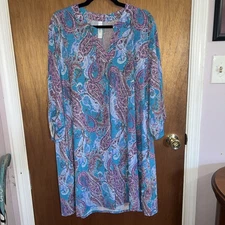 Dear Scarlett Lizzy Dress Paisley 3x