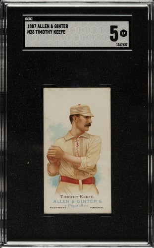 1887 N28 Allen & Ginter #26 Timothy Keefe