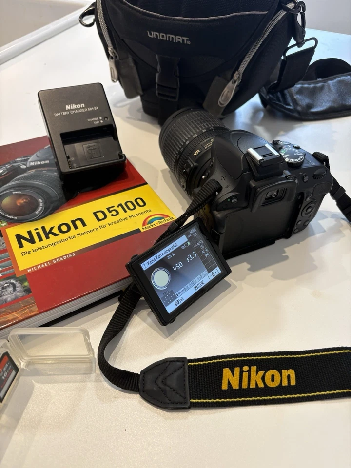 Nikon D5100 Set -Top Zustand | 18-105mm Objektiv | Komplett-Paket für Einsteiger - Bild 4 von 4