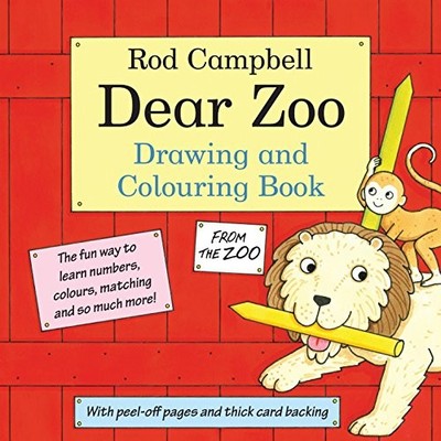 The Dear Zoo Drawing and Colouring Book,Rod Campbell