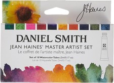 Watercolor, 5ml tubes, Jean Haines Master Artist Set 10 Watercolor Tubes total
