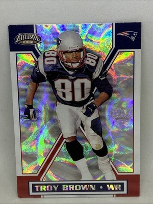 2002 Pacific Exclusive - Troy Brown #99