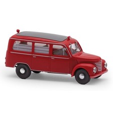 Busch H0 51264 Framo V901/2 Bus, Feuerwehr/Krankenwagen / 1:87
