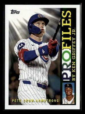2026 Topps #TP-13 Pete Crow-Armstrong Topps Profiles