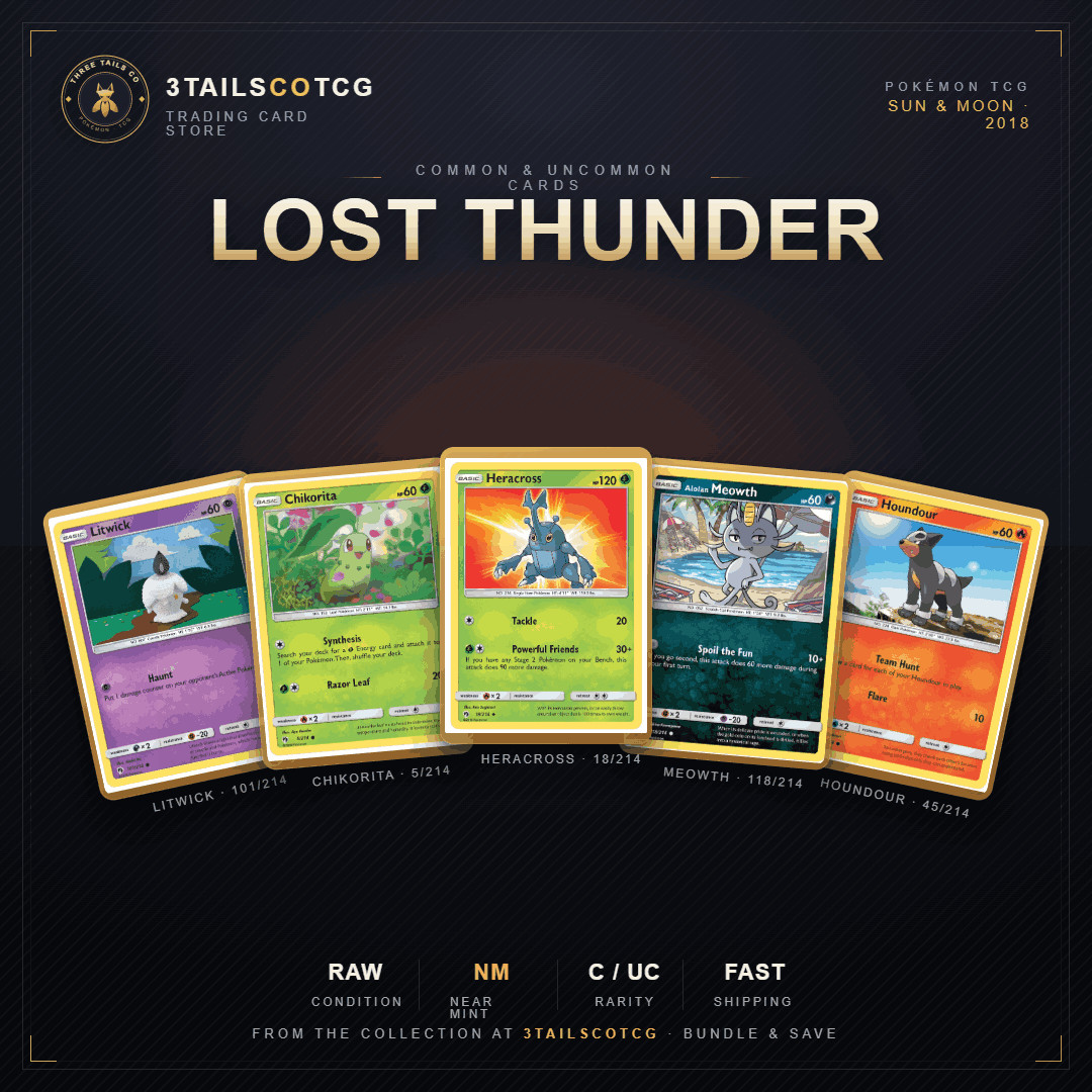Pokemon Lost Thunder