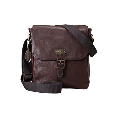 Fossil Umhängetasche ESTATE CITY BAG DARK BROWN MBG8261201 NEU!!  L340 #1