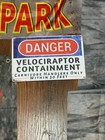 Jurassic Park Dinosaurs Very Large Picture Drop 5 Panels For Photo Ops With Sign — photo 6