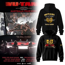 WuTang Forever The Final Chamber Australia Tour 2026 Limited Edition Hoodie