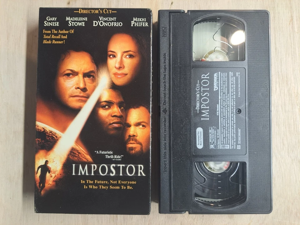Impostor VHS 2002 Sci-Fi Director's Cut Dimension Home Video - Image 2 of 4
