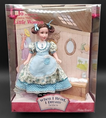 2001 Mattel Timeless Treasures Little Women Jo Doll When I Read I Dream NIB50723