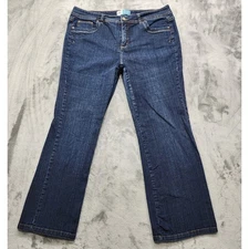 JMS just My Size Jeans Womens 20W Blue Modern Bootcut High Rise Stretch Casual