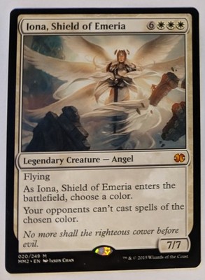 MTG English Magic Card Near Mint IONA, SHIELD OF EMERIA from Modern Masters 2015