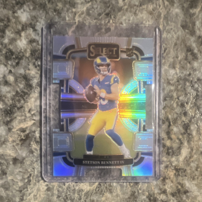 Panini 2023 Select Stetson Bennett IV Los Angeles Rams Concourse Prizm #55
