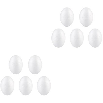 100 pcs 6 cm Eier Styropor DIY Osterei Crafts Eggs