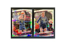 2025 Panini Prizm WNBA CAITLIN CLARK / SOPHIE CUNNINGHAM (Fever) Cracked Ice