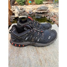 Salomon XA 3D Ultra 2 Trail Running Shoes Black Grey Orange Mens 10.5 112189