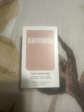 Beautycounter The Clean Deo Deodorant Clean Rose 2.11oz Refillable New In Box