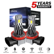 For Nissan Maxima Altima Rogue Pathfinder Front Fog Light 10000K White LED Bulbs