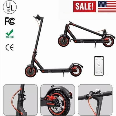350W 36V 10.4Ah E Scooter 8.5'' 15Mph Foldable Electric Scooter 38Mile with APP