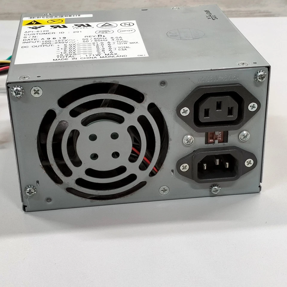 OEM Apple PowerMac G3 Minitower M4405 171W PSU Power Supply API-6120 661‑1496 - Image 3 of 4