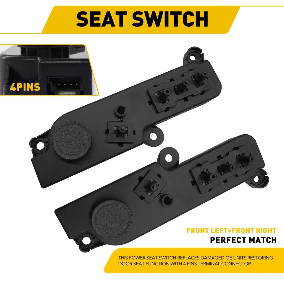 For 2017-22 Tesla Model 3/Y Power Seat Control Switch Front Left ...